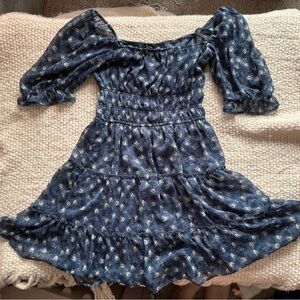 Floral Blue Trixxi Dress